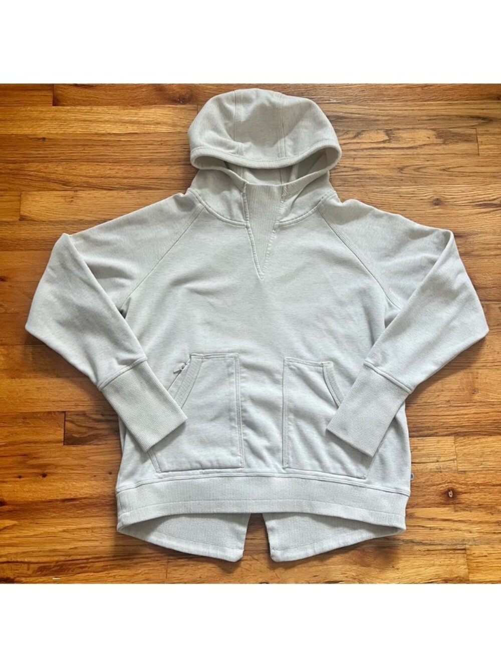 Wmn’s Mountain Hardwear Firetower Cream Heather Hooded sweatshirt Cotton Blend M